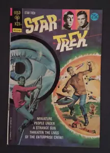 Star Trek # 25 Gold Key Photo Cubierta Spock, Capitán Kirk. Dwarf Planet en muy buen estado/nm - Imagen 1 de 5