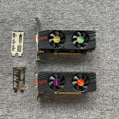 GIGABYTE GeForce GTX 1650 4GB GDDR6 Low Profile Video Card GV-N1656OC-4GL - Image 1 of 4