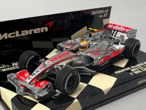 1:43 MINICHAMPS 530074322 Vodafone McLaren Mercedes MP4-22 2007 #2 L. Hamilton - Picture 1 of 8