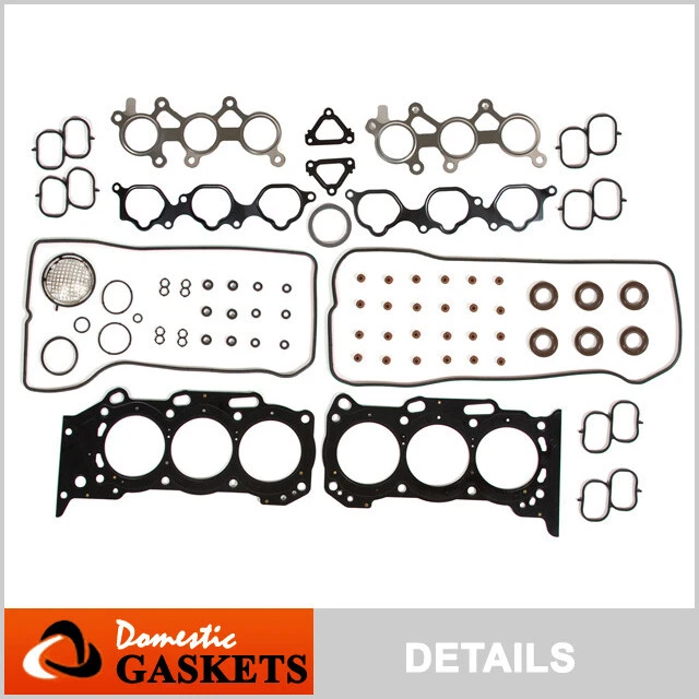 Se adapta a 06-10 Toyota Camry Sienna Venza Lexus ES350 RX350 3.5 Kit de junta de culata 2GRFE Foto 1 de 4