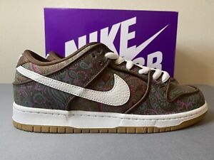 Nike SB Dunk Low Pro Paisley Brown for Sale | Authenticity 