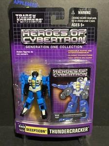 THUNDERCRACKER 2001 Hasbro Transformers Heroes of Cybertron Action Figure New - Picture 1 of 2