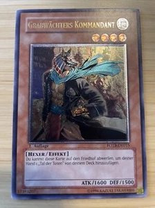 YuGiOh! Gravekeeper's Commandant FOTB-EN015 Ultimate Rare GERMAN LP - Picture 1 of 6