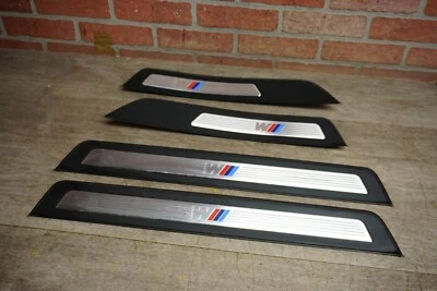 BMW 535I F10 2011-2016 sedán delantero y trasero M deportivo umbral placa de desgaste conjunto OEM Foto 1 de 4