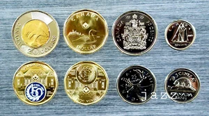 2025 150th Anniv. Supreme Court of Canada & $2 $1 50c 25c 10c 5c Coins UNC - Picture 1 of 14