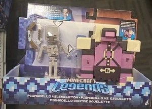 Mattel Minecraft Legends Action Figure 2-Pack Pigmadillo Vs. Skeleton 2022 MISP - Picture 1 of 3