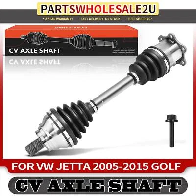 Conjunto de eje delantero izquierdo LH CV para Volkswagen Golf 2010 Jetta 05-06 09-15 Foto 1 de 4