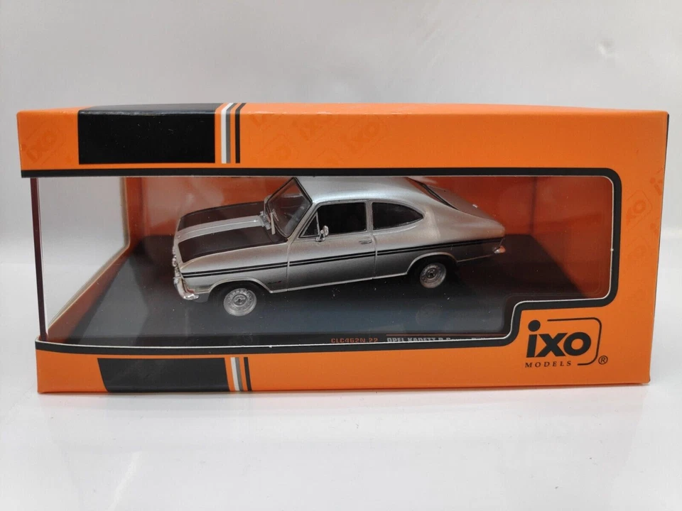 Ixo Model OPEL KADETT B COUPE RALLY 1966 SILVER 1 43