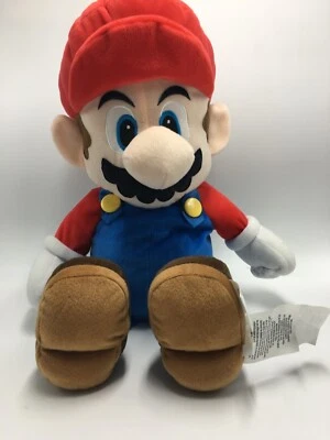 Mario Peluche Grande 24" con Bolsillo Trasero 2015 (Nintendo Super Mario) Foto 1 de 4