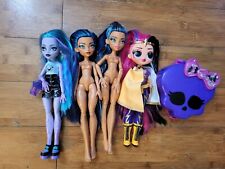 Lot Of 3 Monster High Dolls Plus Polly Pocket & LOL OMG