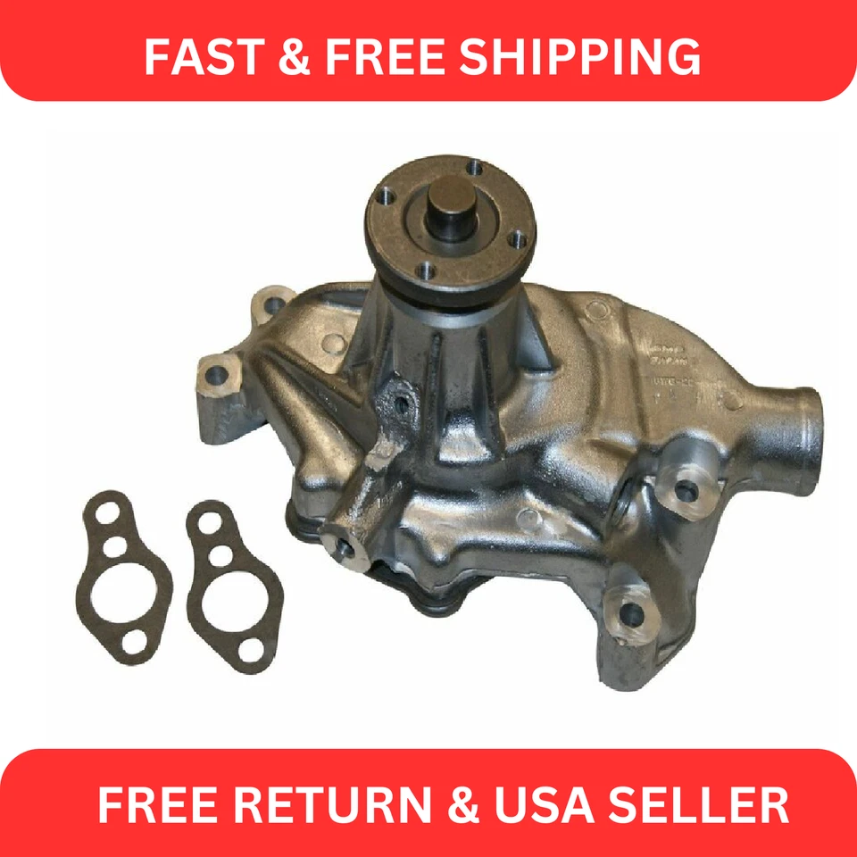 Bomba de agua del motor GMB 130-1220 para Chevrolet Corvette Marathon 82-91 Checker Foto 1 de 4