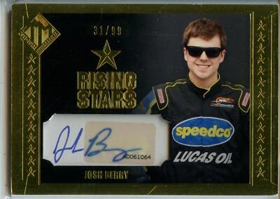 2013 Press Pass Total Memorabilia NASCAR Rising Stars AUTO Josh Berry #31/99 - Image 1 of 2