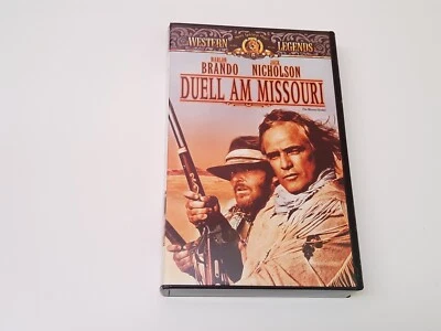 Duell am Missouri 1976 VHS German PAL Video Marlon Brando Jack Nicholson Western - Bild 1 von 4