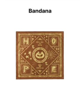 BTS J-HOPE HOPE ON THE STAGE Official MD BANDANA Limited SEOUL TOUR New KPOP - Imagen 1 de 3
