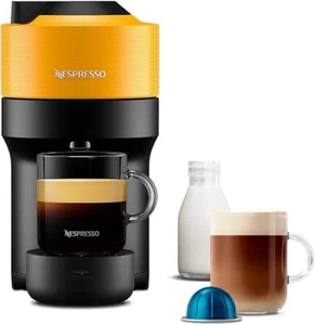Máquina de café Magimix Nespresso Vertuo Pop Pod 1260 vatios 0,6 litros amarilla USADA - Imagen 1 de 3
