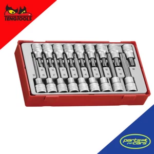 TTTX18 - Teng Tools - 18 Piece 1/2 Drive TX Bit Socket Set - Foto 1 di 2