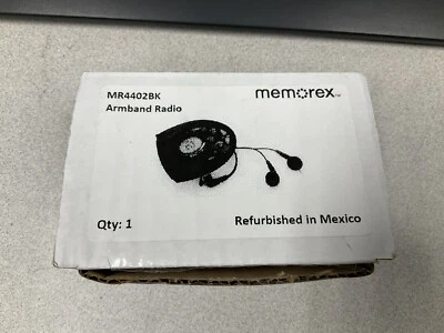 Radio deportiva Memorex Digital AM FM Brazalete MR4402BK Foto 1 de 2