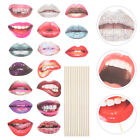 Photo Booth Props: 40 Silly Lip Designs on Bamboo Sticks