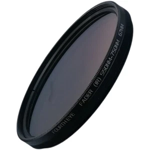 Adjustable Infrared Filter 550-750nm FADER IR49, for SLR Camera Lenses 37-105mm - Picture 1 of 4