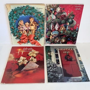 Lot de 4 numéros de Noël magazine idéaux 1951 1965 1974 et 1982 vintage - Photo 1/13
