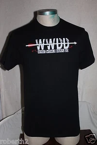 Walking Dead WWDD What Would Daryl Do T-Shirt  Black Med & XL - Picture 1 of 4