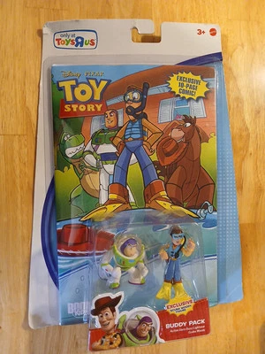 Toy Story Buddy Pack retirado buceo Woody Buzz Lightyear y cómic 2010 nuevo Foto 1 de 4