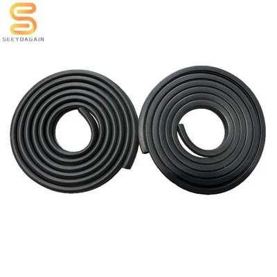 2pcs Door Seal Rubber Weatherstrip Pair For Dodge D100 D250 300 Pickup Truck - Image 1 of 4