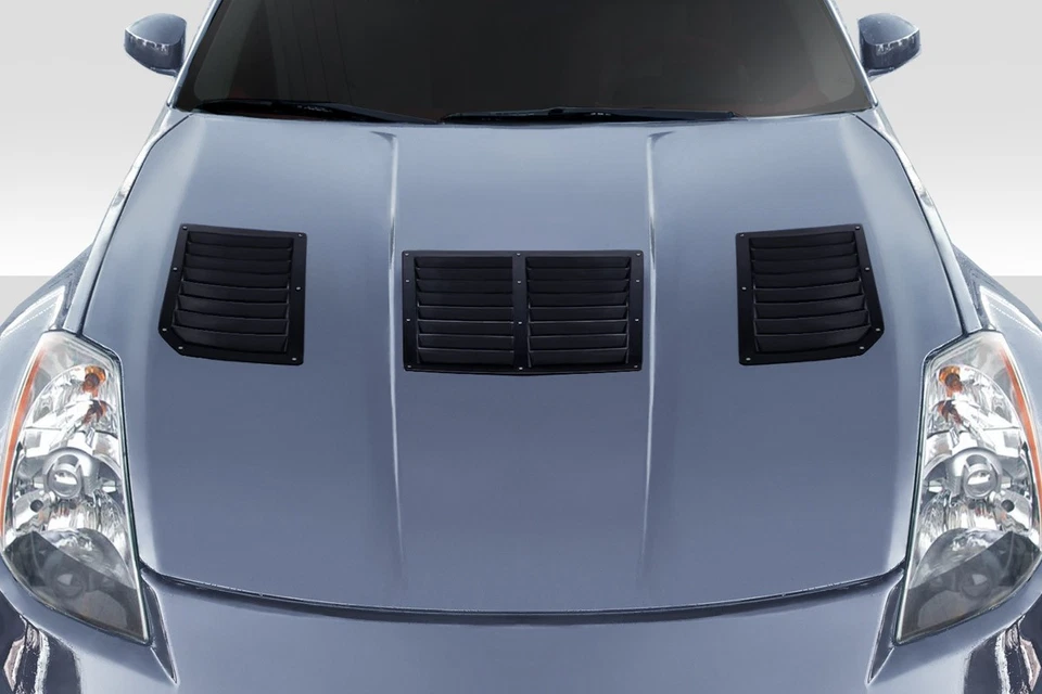 For 2003-2006 350Z Z33 Duraflex GT1 Hood Vents - 3 Piece - Image 1 of 1