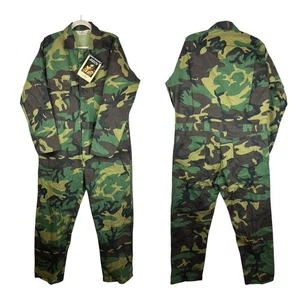 NWT Vintage OS Redhead Deluxe Camouflage Coveralls Men’s L Made in USA - Picture 1 of 16