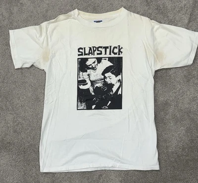 Camiseta Slapstick Ska Punk Band XL Vintage Años 90 Foto 1 de 2