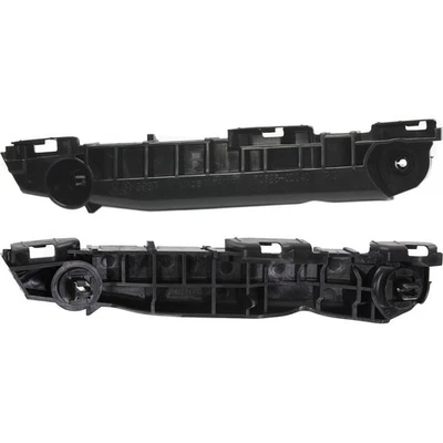 For 2007-2011 Toyota Yaris Front Left & Right Side Bumper Bracket Black Set of 2 Foto 1 de 4