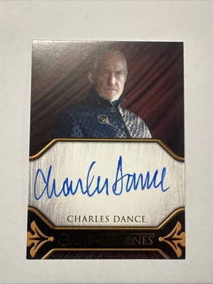 2024 Game Of Thrones Legends Of The Realm Charles Dance Tywin Lannister Auto - Image 1 of 4
