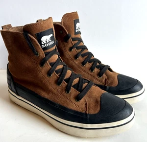 SOREL CHEYANNE METRO II SNEAK Impermeable Zapatillas Altas Botas Marrón Hombres Talla 10.5 - Imagen 1 de 10