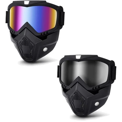 High-Quality ATV and Ski Goggles - Comfortable Fit with UV400 Protection Foto 1 de 4