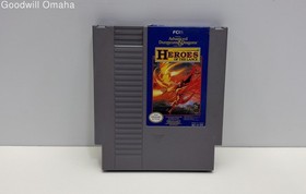 Nintendo NES - Advanced Dungeons & Dragons Heroes of the Lance - Boot Tested