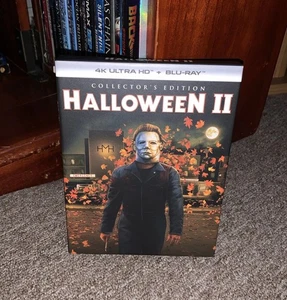 Halloween II 2 4K UHD Blu-ray Collector's Edition Hard SLIPBOX ONLY OOP No Disc - Bild 1 von 6