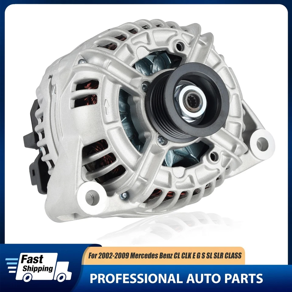 OEM Alternator For 2002-2009 Mercedes-Benz G55 G500 E320 E430 E500 S500 CLS500 - Imagem 1 de 4