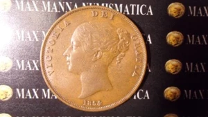 GREAT BRITAIN PENNY 1854 VITTORIA COD.ENGLAND-112 - Bild 1 von 6
