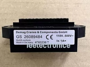 DEMAG Módulo de Freno Módulo Rectificador GS 26089484 Protector Máquina Accesorios... - Imagen 1 de 6
