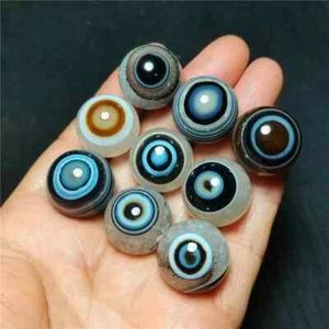 TOP 10-12G Natural Gobi Ágata Ojos Bola/Piedra/Curación Aleatoria 1 PIEZA R159 - Imagen 1 de 18