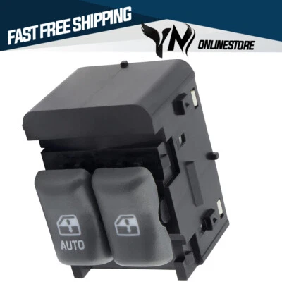 Driver Side Master Power Window Switch Fits 1995-2002 Pontiac Grand Prix Sunfire - Image 1 of 4