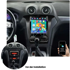32GB Apple CarPlay Car Stereo for Ford Mondeo MK4 2011-2013 Android 13 GPS WIFI - Picture 1 of 15