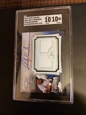 2020 Topps Sterling Ricky Henderson Sterling Seasons Autographed Relic 3/25 SGC