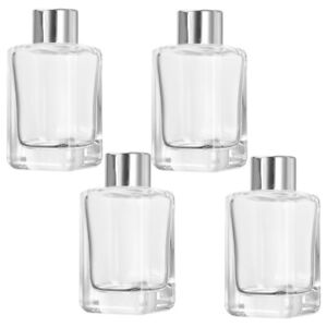  4 Pcs Perfume Reed Container Mini Spray Bottle Aromatherapy