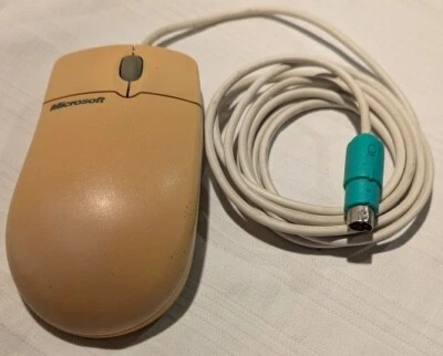 Maus, Intelli-Mouse, PS/2 compatible, für Retro-PC, VINTAGE - Bild 1 von 3