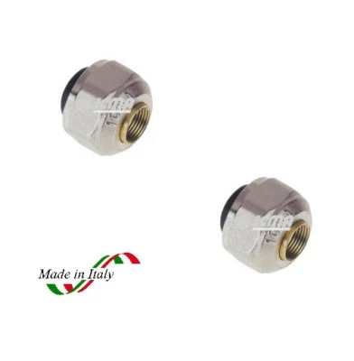 CONFEZIONE 10 ADATTATORI ICMA TUBO RAME DA DN 10 A 18  PASSO 1/2" E 24X1,5 ADRA - Immagine 1 di 2