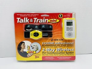 Hear Now Talk & Train Mini Hundehalsband THN1-2V-MY 2-Wege kabellos 2 Meilen 30 Pfund D4 - Bild 1 von 2