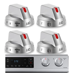 DG94-03500A/Z for Samsung Electric Stove Knob Replacement, DG94-03500V Set of 4 - Picture 1 of 13