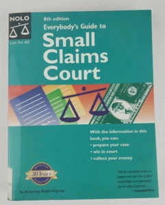 Everybody's Guide to Small Claims Court (National) Warner, Ralph E. Paperback - Picture 1 of 9