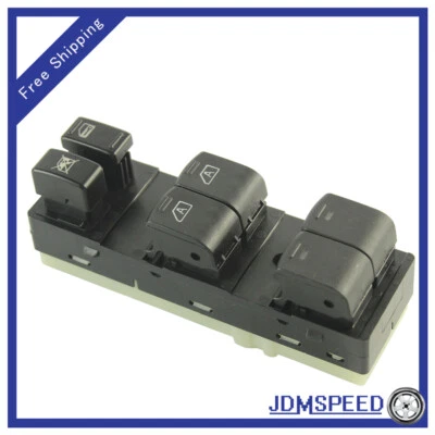 Interruptor de ventana eléctrica delantero izquierdo 25401-ZN40C para Nissan Altima 3,5 L 2,5 L 2007-2012 Foto 1 de 4